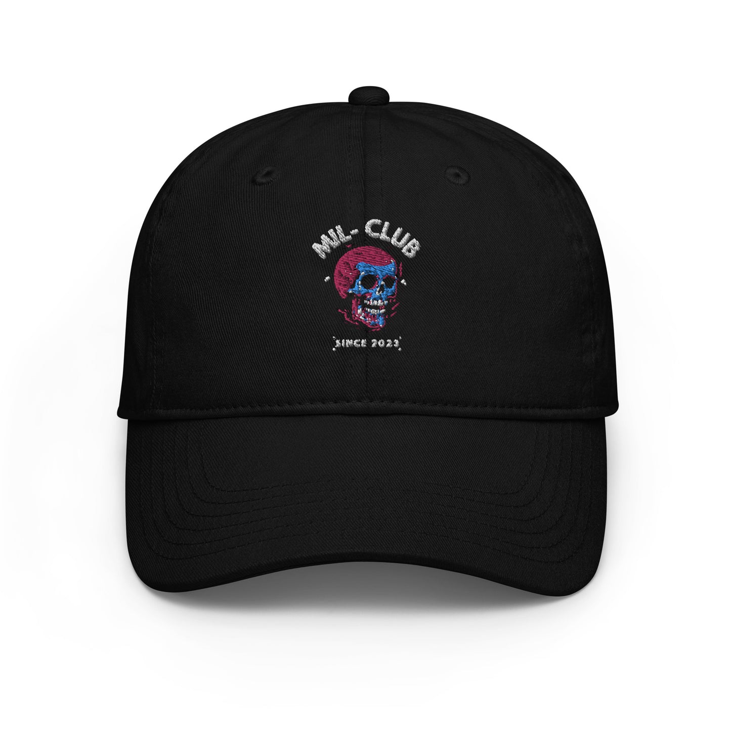 Skull MIL-CLUB Champion dad hat