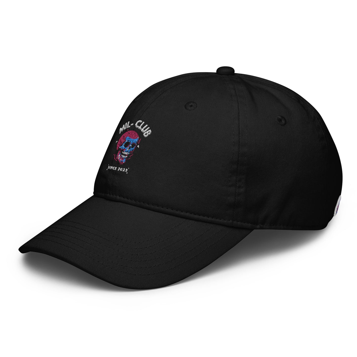 Skull MIL-CLUB Champion dad hat