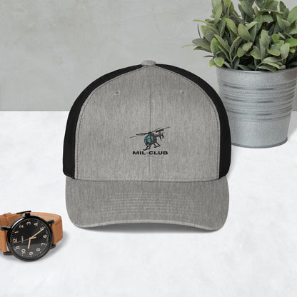 MH-6 MIL-CLUB Trucker Cap - MIL-CLUB APPAREL