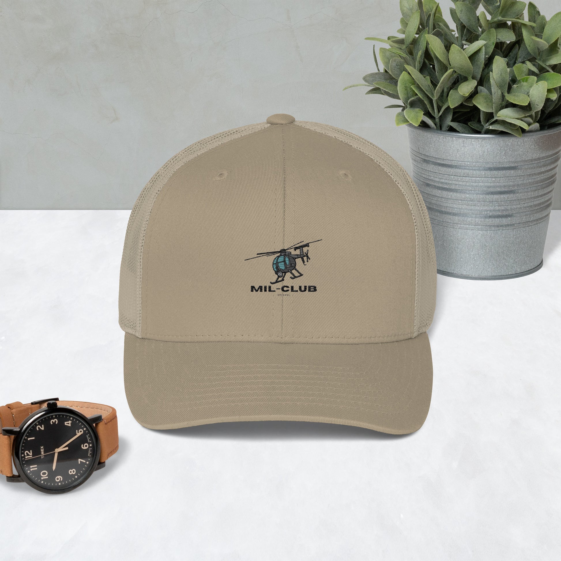 MH-6 MIL-CLUB Trucker Cap - MIL-CLUB APPAREL