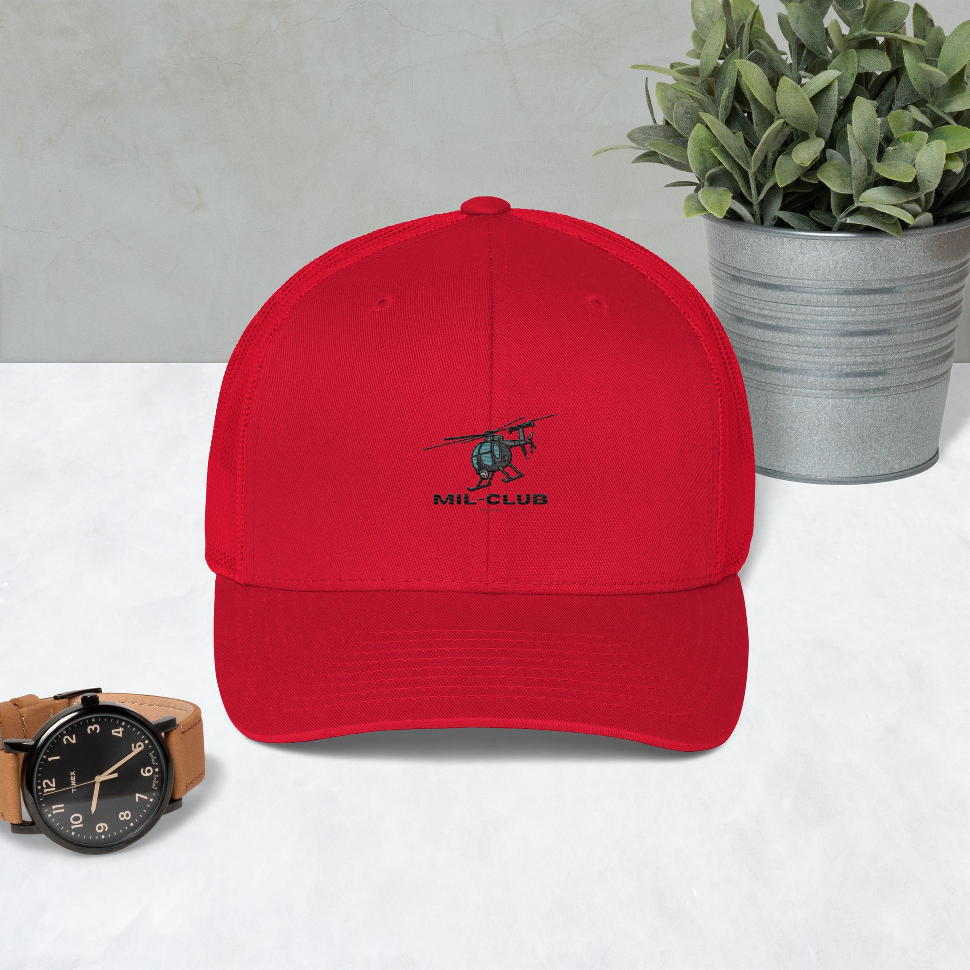 MH-6 MIL-CLUB Trucker Cap - MIL-CLUB APPAREL