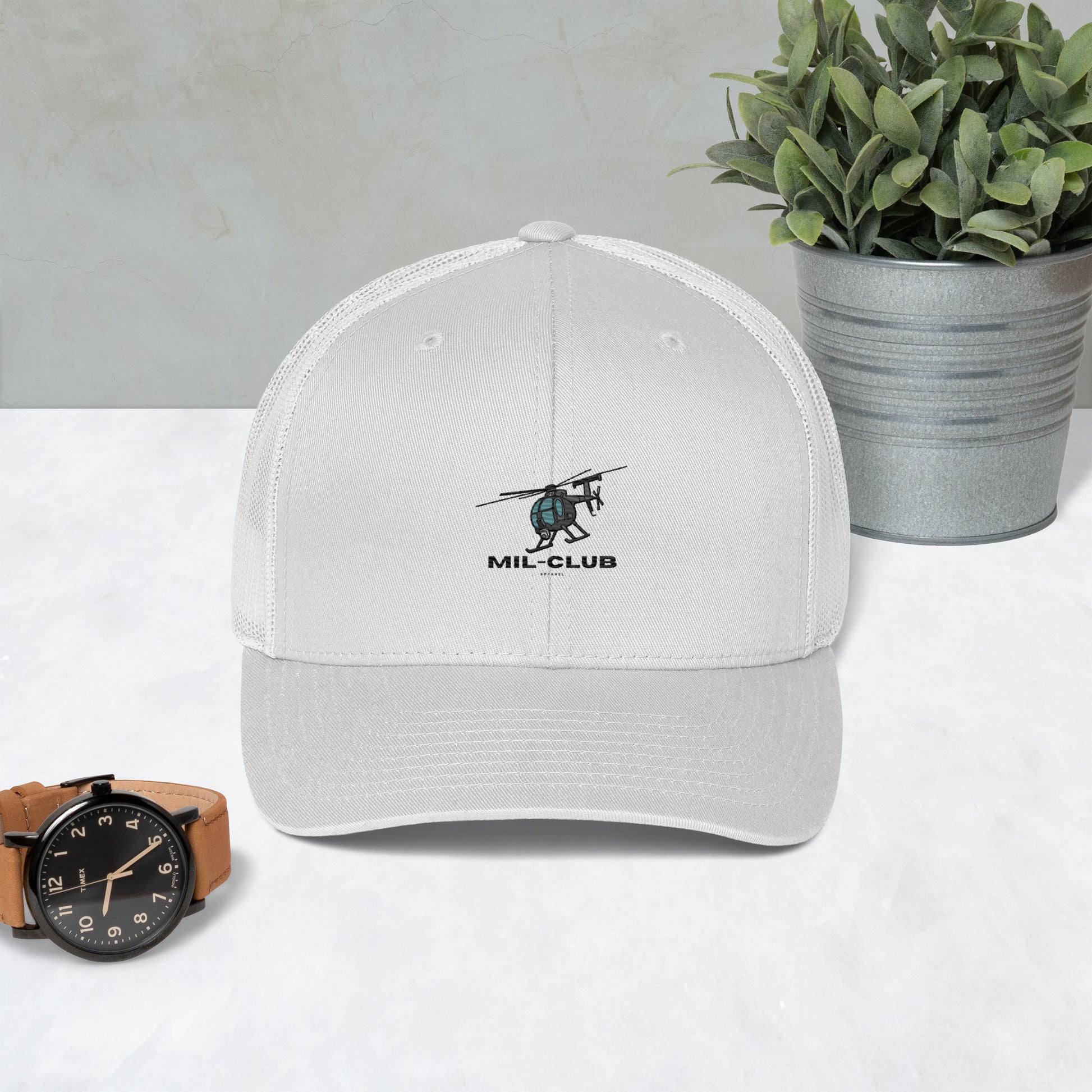 MH-6 MIL-CLUB Trucker Cap - MIL-CLUB APPAREL